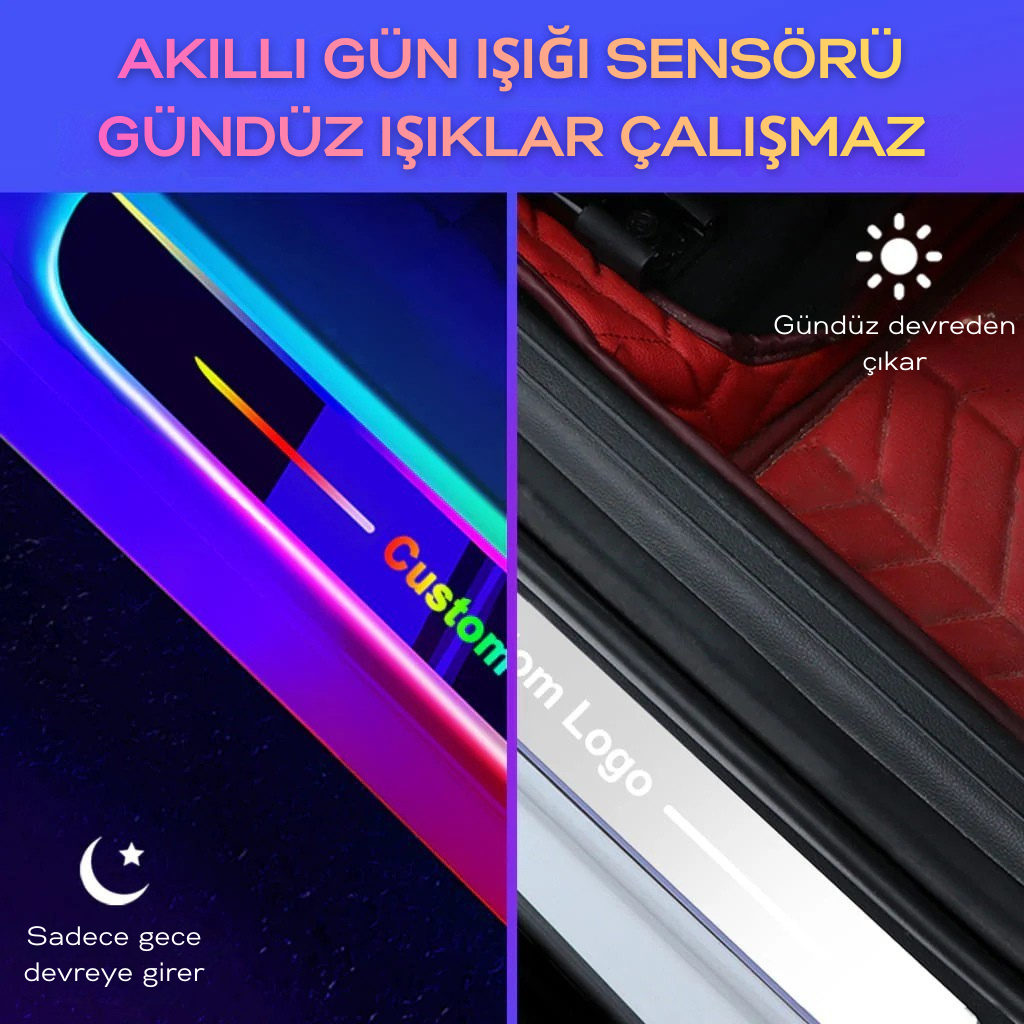 Özel Tasarım RGB LED Kapı Çıtası