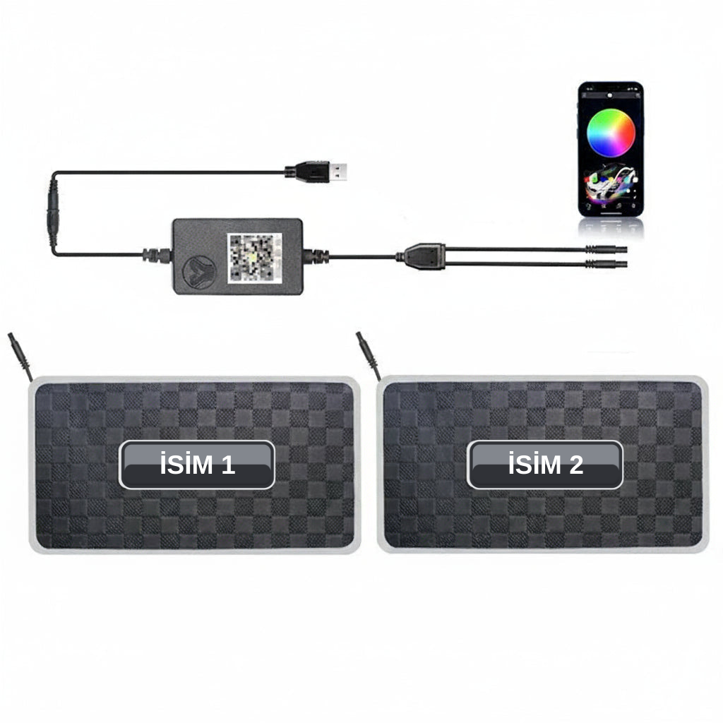 Özel Tasarım RGB LED Mat