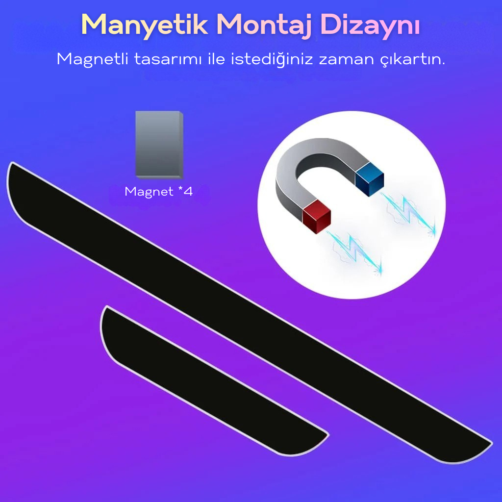 Özel Tasarım RGB LED Kapı Çıtası